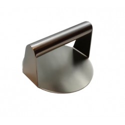 PRENSA DE HAMBURGUESA  Ø14 cm x 7,3 cm alt. ACERO INOXIDABLE