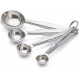 SET 4 CUCHARAS MEDIDORAS INOX 18/10