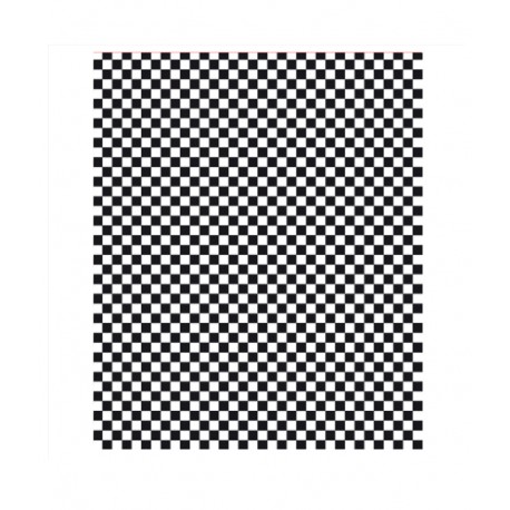 PAPEL ANTIGRASO 31x38cm - CUADROS NEGROS (1000ud)