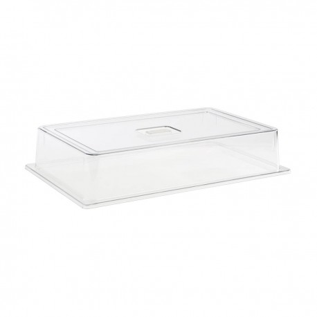 TAPA GN 1/1 POLICARBONATO TRANSPARENTE 53X33X10 CM