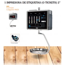 BALANZA PC DINA CS-2255 W C 15"+7" 15kg/5g C/SOFT CAP.P.