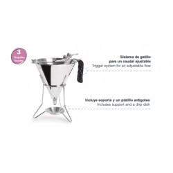 DOSIFICADOR INOX 2 LTS