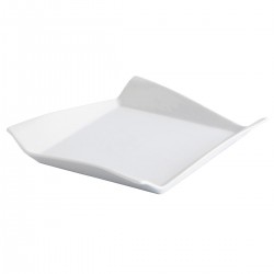 PLATO CUADRADO BLANCA SERIE GASTRO FRESH 17,5x17,5 cm
