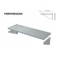 ESTANTE INOX MURAL PERFORADA ECO 800X250 MM