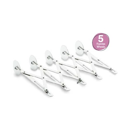 CORTAPASTAS EXTENSIBLE 5 RUEDAS LISAS