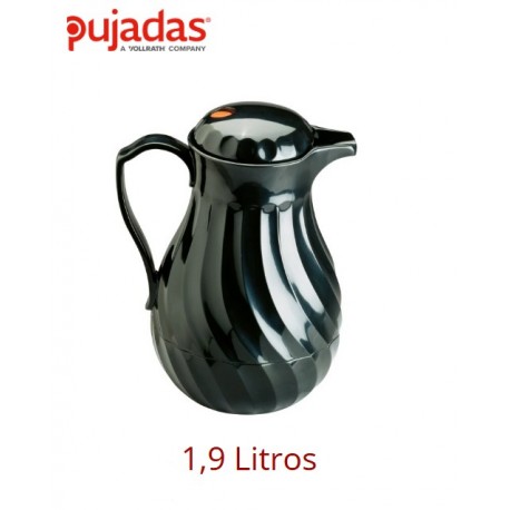 SERVIDOR TERMO AISLAMIENTO FRIO Y CALIENTE 1,9L NEGRO