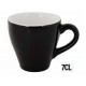 TAZA BARISTA NEGRA PORCELANA 7 CL Ø 6,3 x 6,2 cm