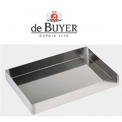 MOLDE INOX "GENOISE" ESTANCO 59X39X5 CM