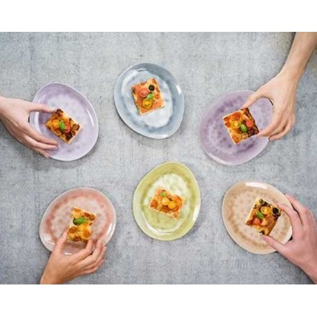 PLATILLO MELAMINA STREETFOOD  15x11,5 cm COLORES SURTIDOS