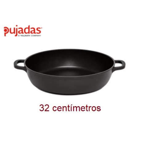 CACEROLA BAJA BLACK SERIES 32 CM
