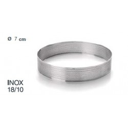 ARO REDONDO PERFORADO Ø 7 cm  H: 2 cm