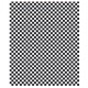 PAPEL ANTIGRASO 31x31cm - CUADROS NEGROS (1000ud)