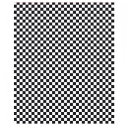 PAPEL ANTIGRASO 31x31cm - CUADROS NEGROS (1000ud)
