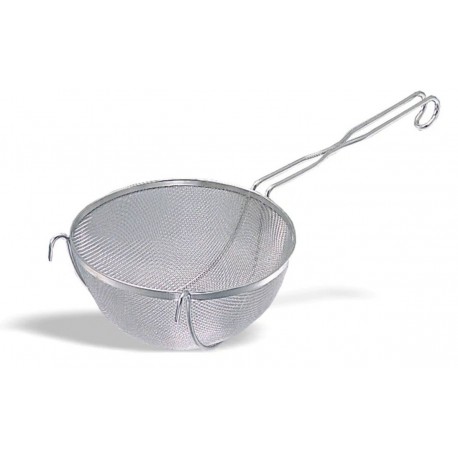 COLADOR 1/2 BOLA REFORZADO INOX Ø 25 CM