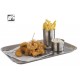 BANDEJA INOX VINTAGE 38x26,5x1,5 cm