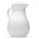 JARRA TERMO POLIPROPILENO CON PULSADOR 1,2 L BLANCO