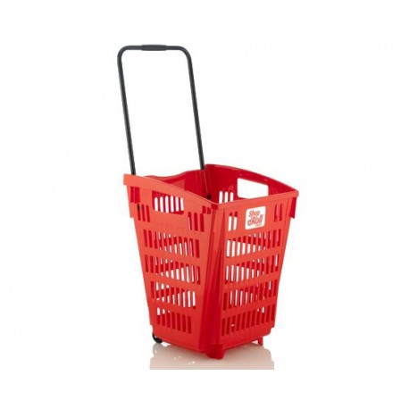 CESTA COMPRA 2 RUEDAS SHOP & ROLL 52 L