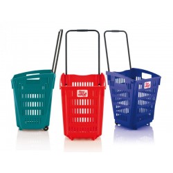 CESTA COMPRA 2 RUEDAS SHOP & ROLL 52 L