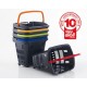 CESTA COMPRA 2 RUEDAS SHOP & ROLL 34 L COLORS