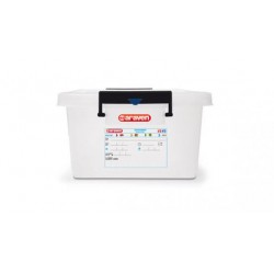 CUBETA CON TAPA 40L BLANCO