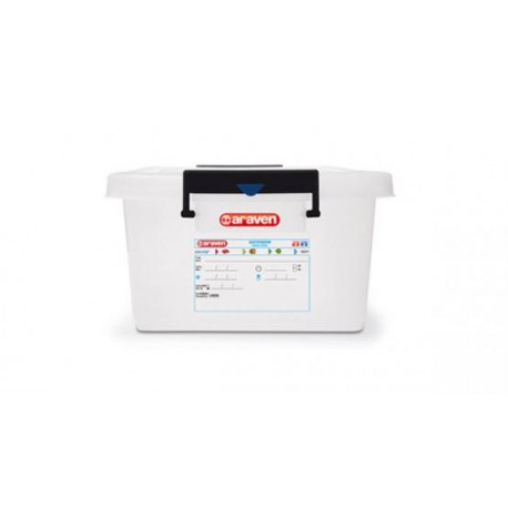 CUBETA CON TAPA 40L BLANCO