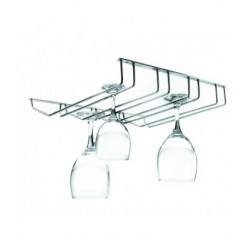 SOPORTE DE COPAS TRIPLE 34x40x6 cm