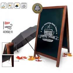 CABALLETE SANDWICH DELUXE 120x70cm MARRON