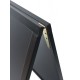CABALLETE SANDWICH WOODY 85x55cm NEGRO