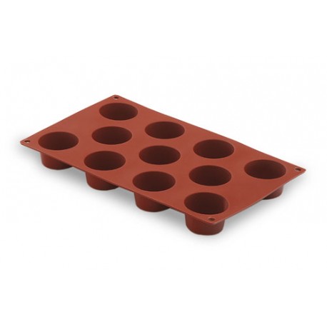 MOLDE MINI MUFFIN 11 CAVIDADES Ø 50 mm 175x300x28 mm