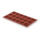 MOLDE MINI SAVARIN 18 CAVIDADES Ø 41 mm 175x300x12 mm