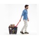 CESTA COMPRA 4 RUEDAS SHOP & ROLL 55 L COLORS