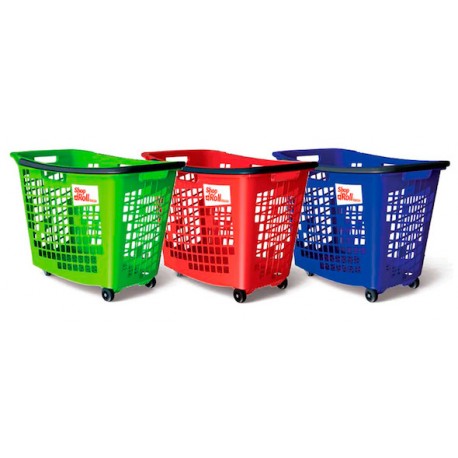 CESTA COMPRA 4 RUEDAS SHOP & L