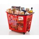 CESTA COMPRA 4 RUEDAS SHOP & ROLL 55 L