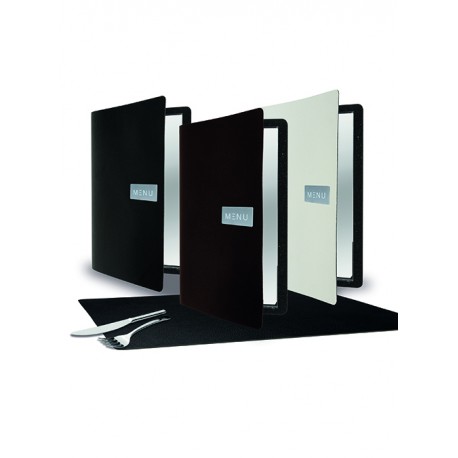 PORTAMENUS A4 RAW - PIEL ECOLOGICA