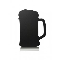 CABALLETE SILHOUETTE CERVEZA ALUMINIO
