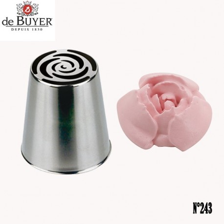 BOQUILLA INOX RUSA PRA FLOR Nº243 DE BUYER