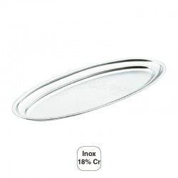 FUENTE DE PESCADO OVAL INOX 18%Cr.