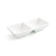 PLATO DOBLE PORCELANA 15x7cm QD