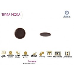 PLATO LLANO COUPE SERIE TERRA MOKA (12 UD.)
