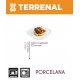 FUENTE CUADRADA PORCELANA BLANCA SERIE SELECT TERRENAL