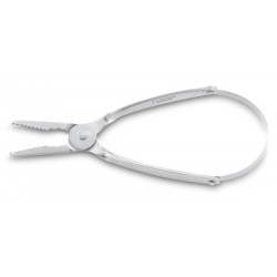 PINZA PEQUEÑOS MARISCOS INOX CON MUELLE 17,5 CM 3C