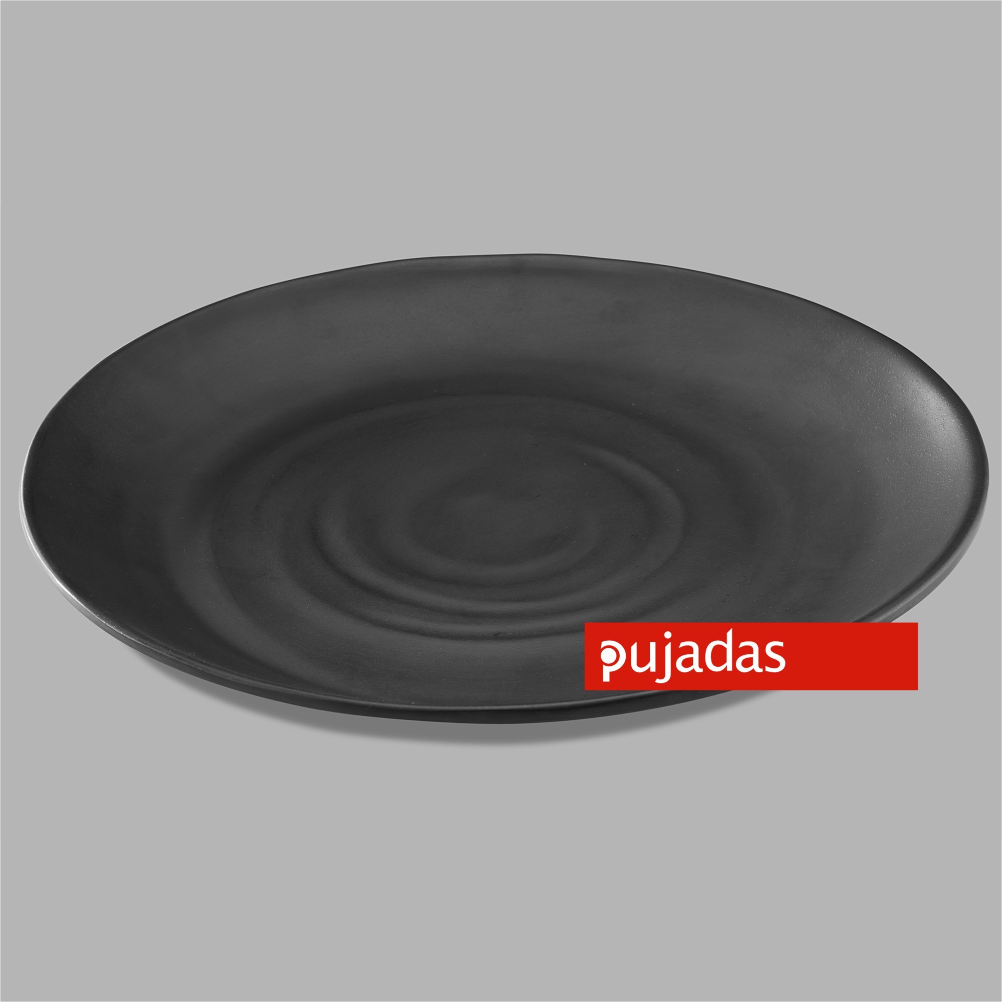 Plato melamina negro clearance