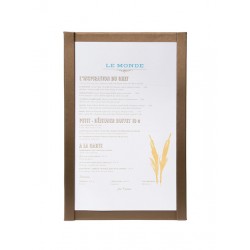 PORTA MENU MAGNETICO MARRON 33x21,5cm