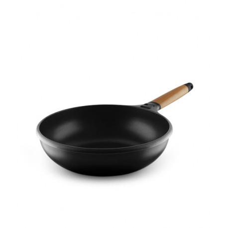 WOK CASTEY INDUCCION MANGO DESMONTABLE CEDRO