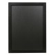 PIZARRA DE PARED WOODY 30x40cm NEGRA