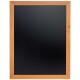 PIZARRA PARED MADERA TECA 70X90