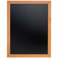 PIZARRA PARED MADERA TECA 70X90