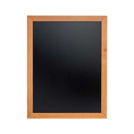 PIZARRA PARED MADERA TECA 70X90