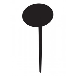 PACK 5 ETIQUETAS /TAGS BUBBLE + 1 ROTULADOR DE TIZA