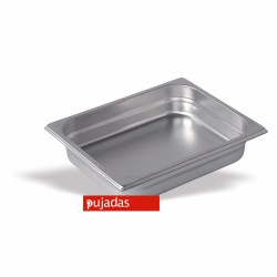 CUBETA GASTRONORM GN 1/2 INOX 18/10 PJ